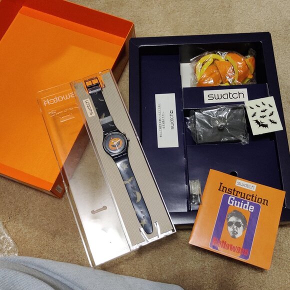 Swatch Halloween Special – Happy Nightmare - Loomi - GN906 - 1998 - Near Mint - Picture 2 of 5